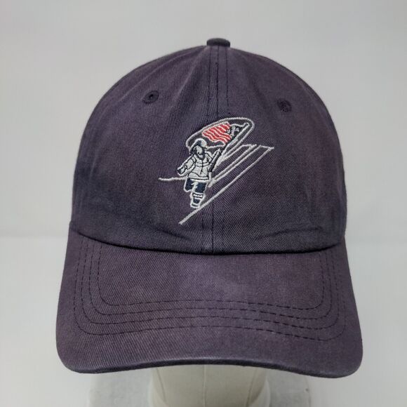 USA Flag Bearer Slideback Hat Blue One Size Adjustable Embroidered Patriotic - Picture 2 of 7